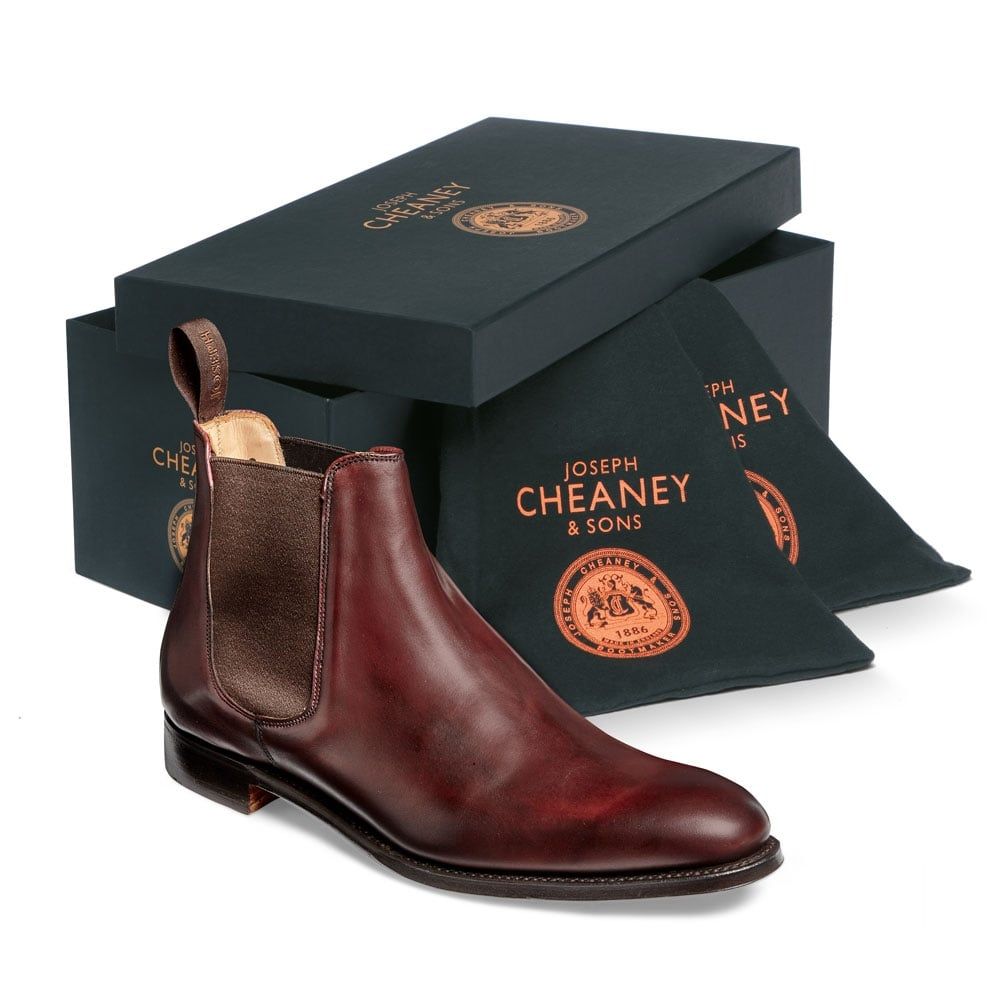 Joseph Cheaney Threadneedle Chelsea Boot Burgundy