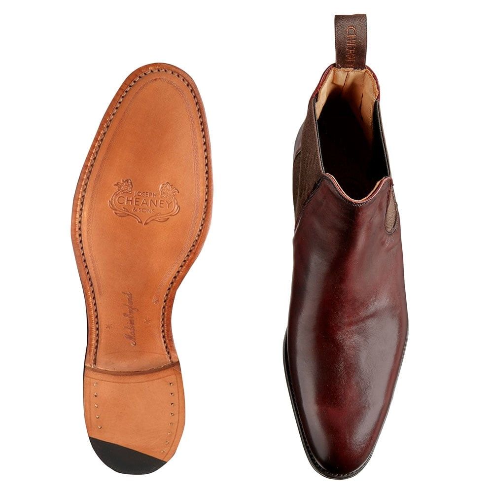 Joseph Cheaney Threadneedle Chelsea Boot Burgundy