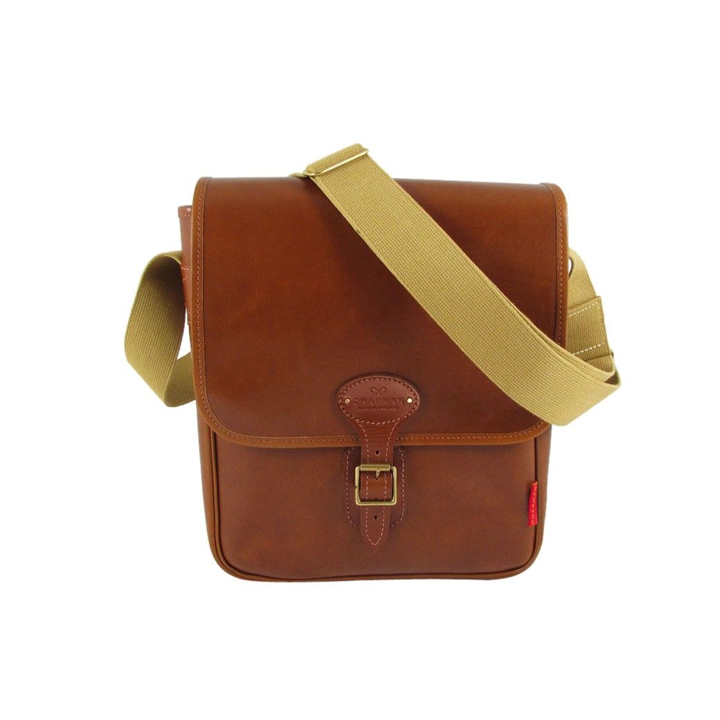 Chapman Reiver Leather Despatch Bag Brown