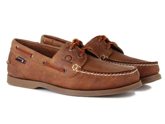 Chatham Deck G2 Boat Shoes Walnut