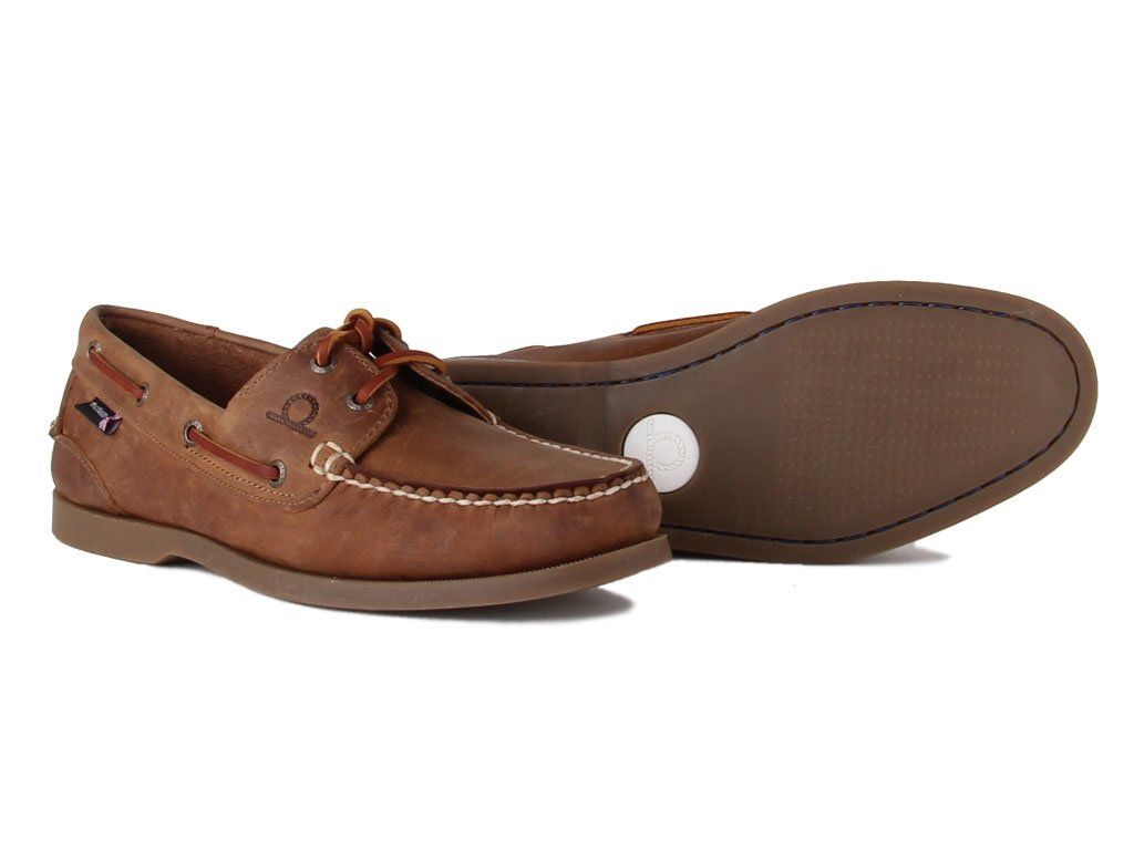 Chatham Deck G2 Boat Shoes Walnut