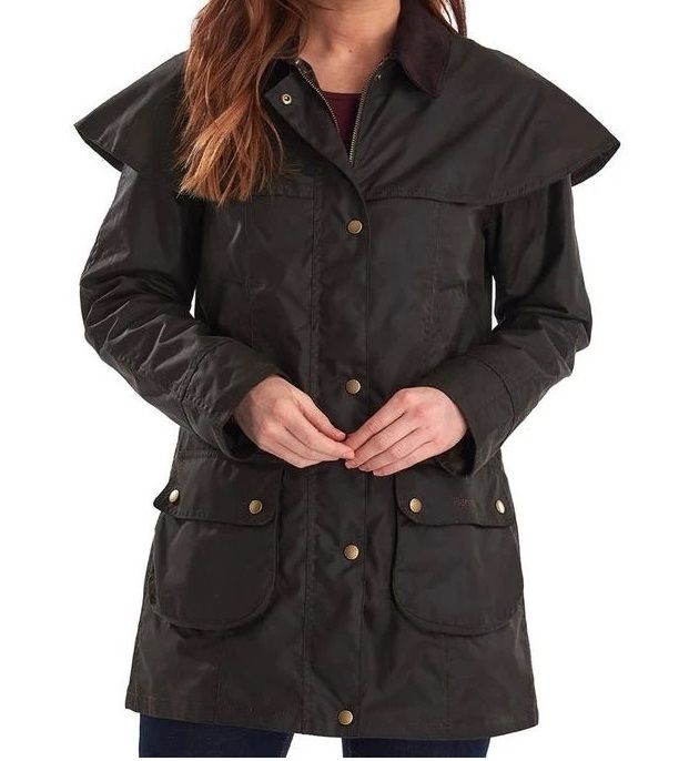 Barbour Dipton Waxed Jacket Olive