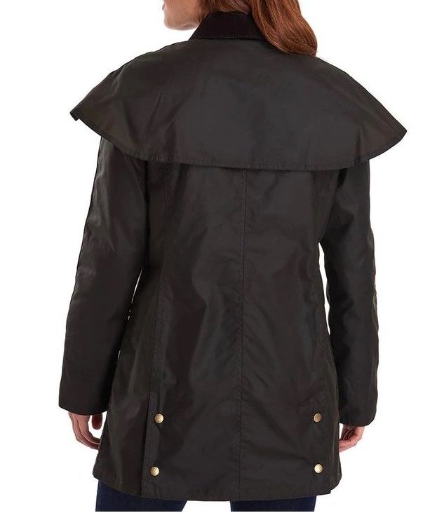 Barbour Dipton Waxed Jacket Olive