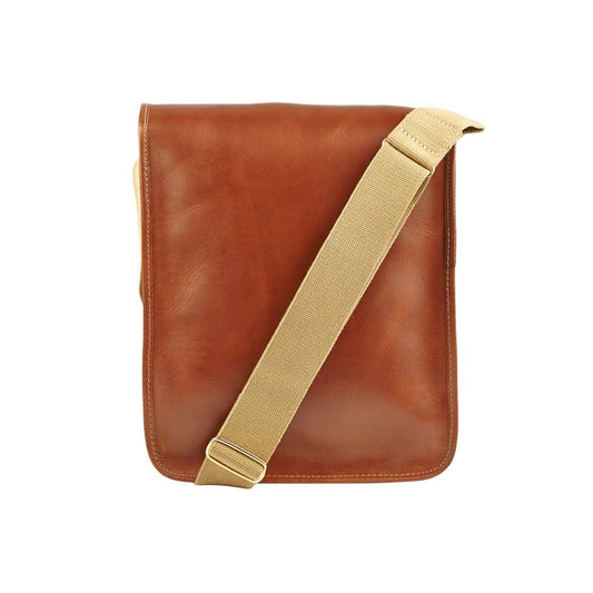 Chapman Reiver Leather Despatch Bag Brown