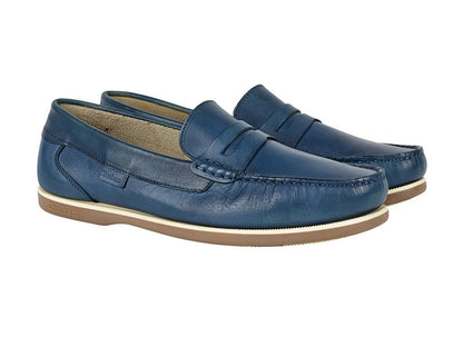 Chatham Faraday Loafer Shoes Azure