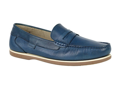 Chatham Faraday Loafer Shoes Azure