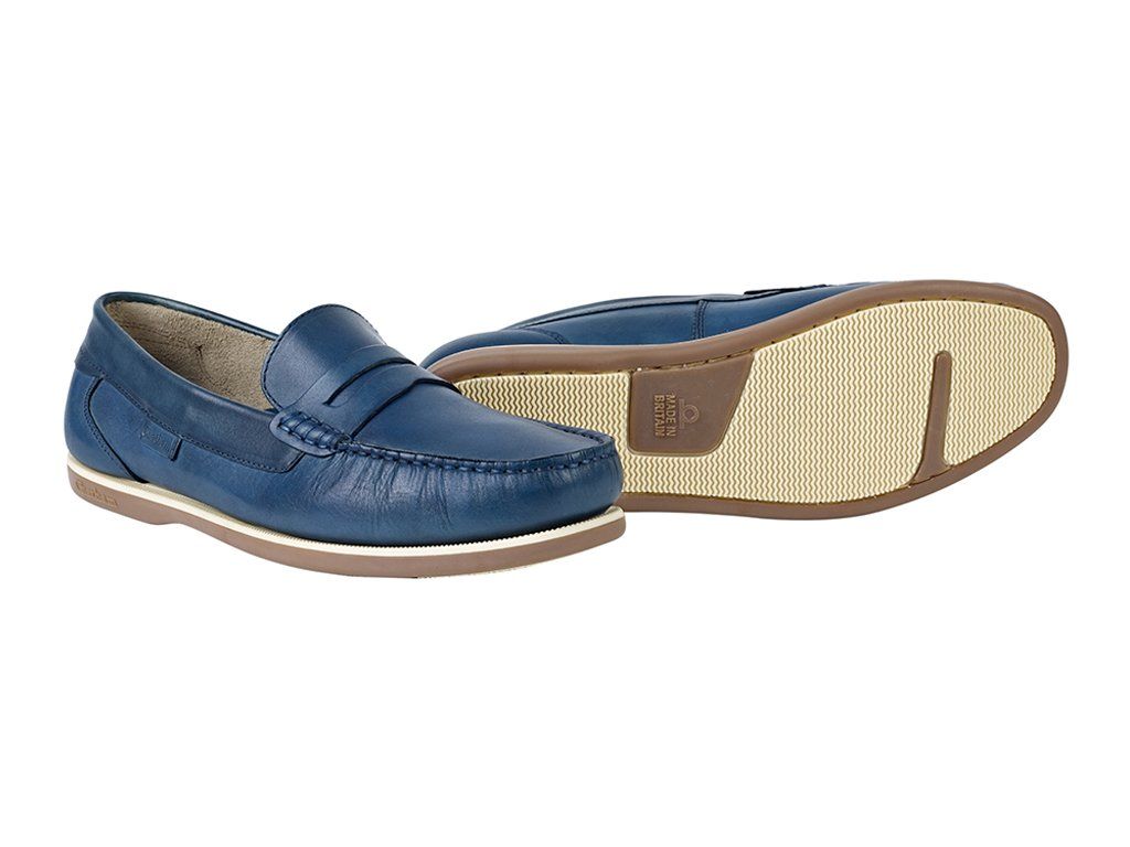 Chatham Faraday Loafer Shoes Azure