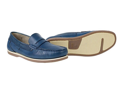 Chatham Faraday Loafer Shoes Azure
