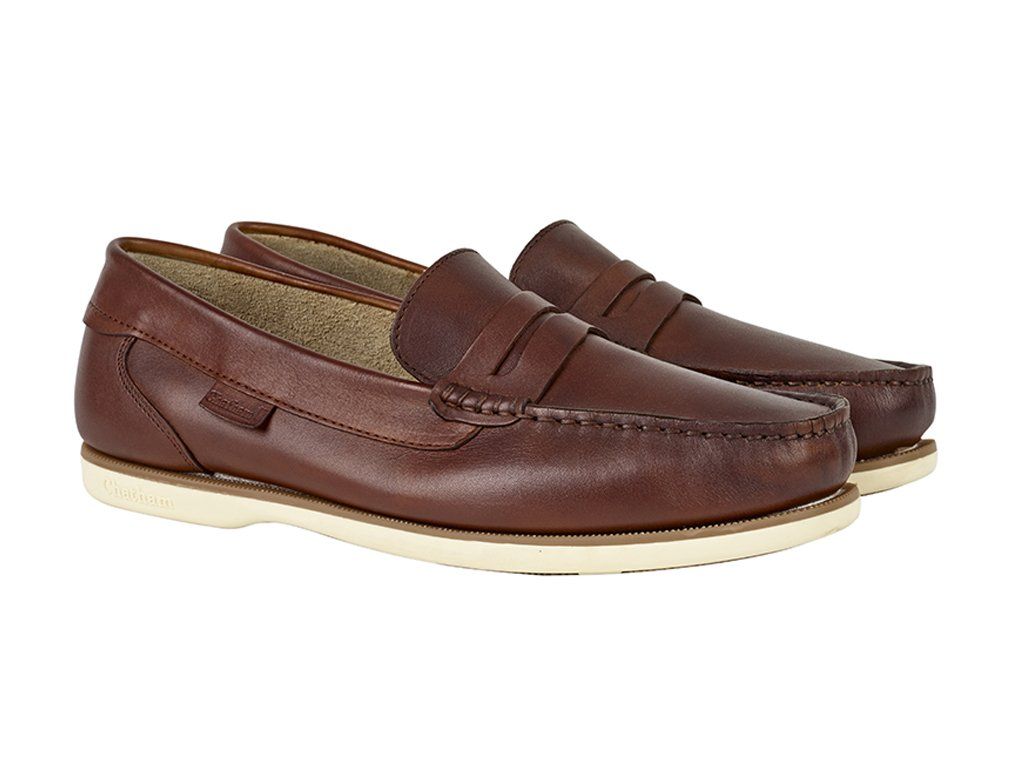 Chatham Faraday Deck Shoes Coffee