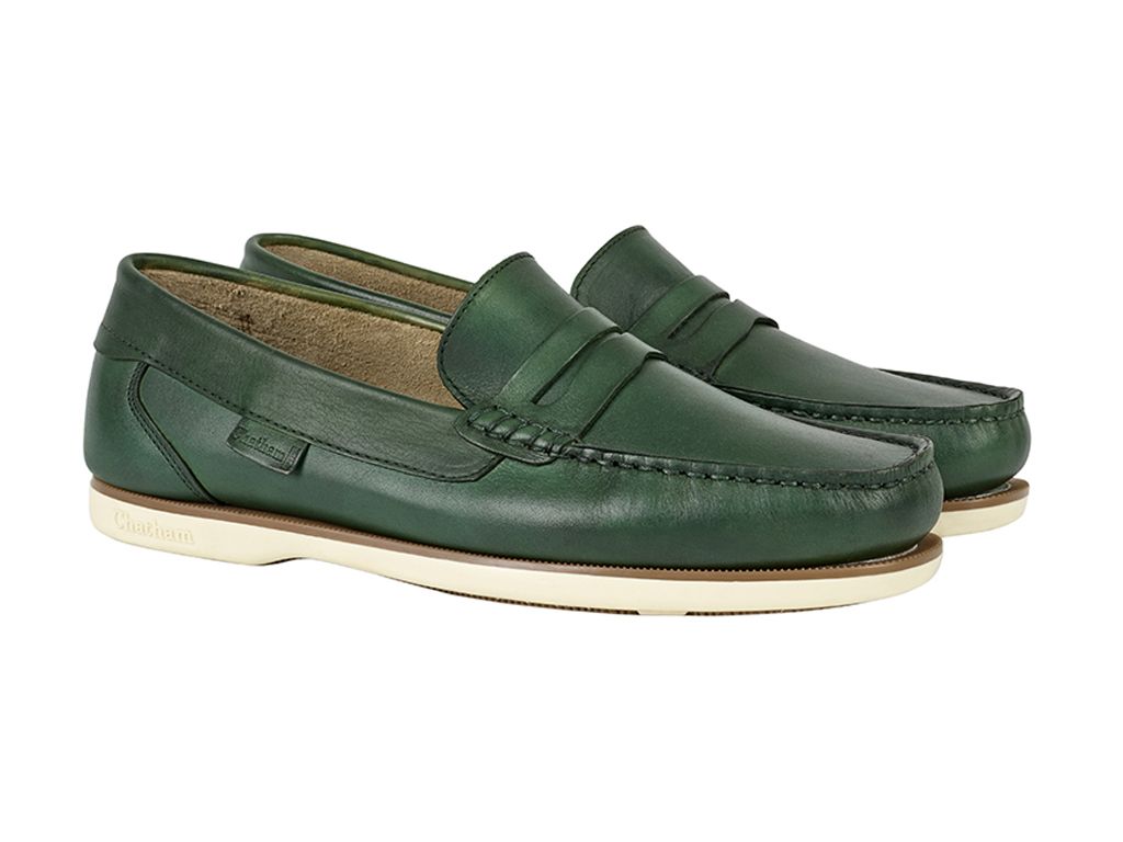 Chatham Faraday Deck Shoes Green