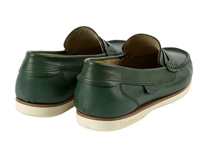 Chatham Faraday Deck Shoes Green