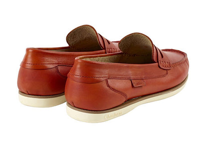 Chatham Faraday Deck Shoes Orange