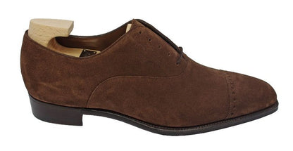 Gaziano Girling Cambridge Oxfords Mink Suede