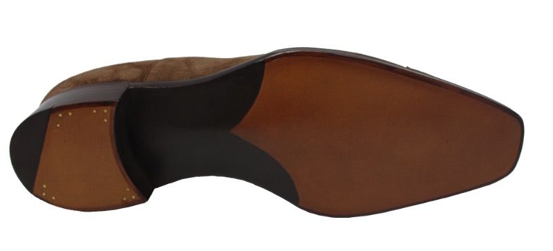 Gaziano Girling Cambridge Oxfords Mink Suede