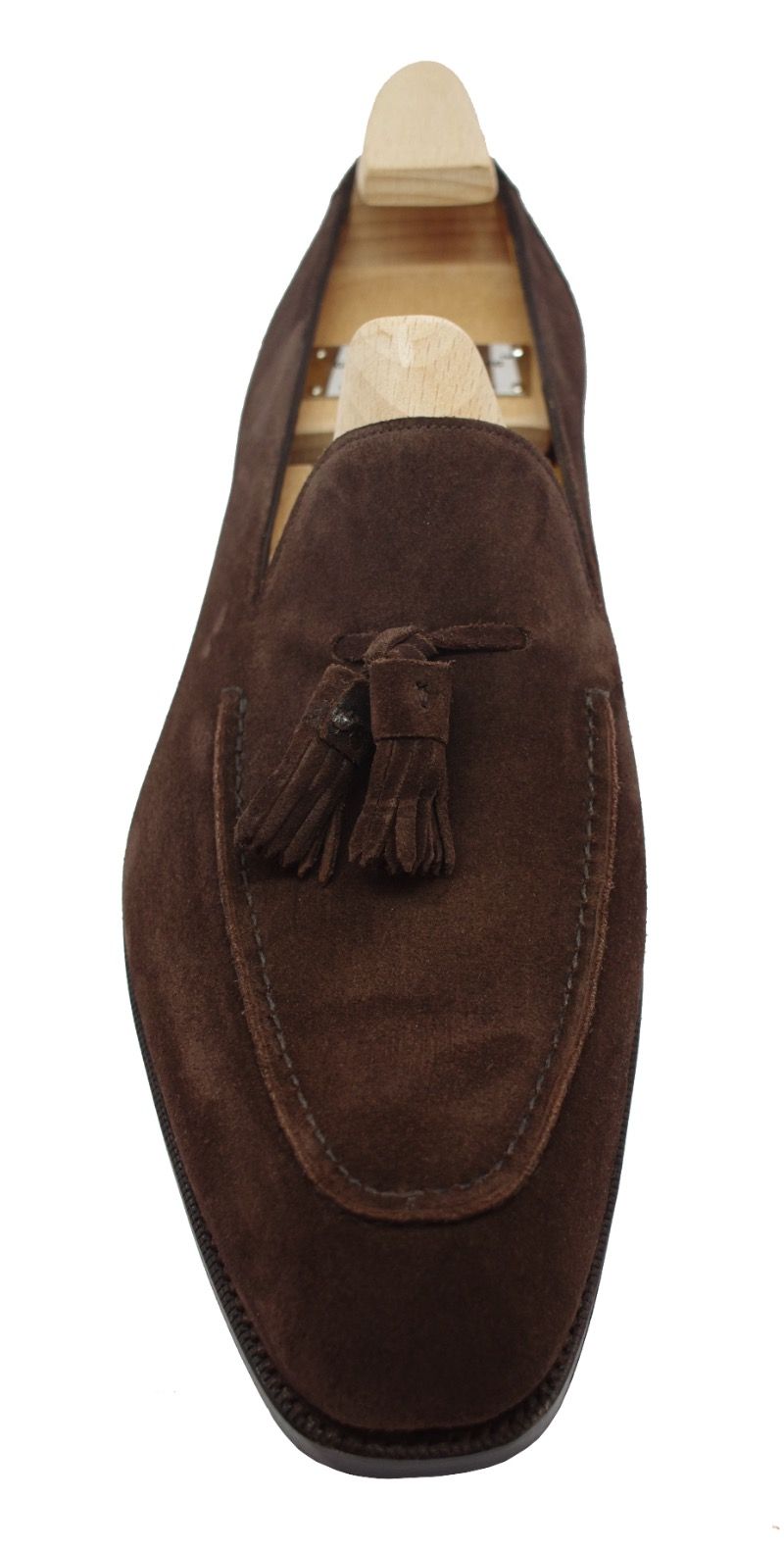 Gaziano Girling Corniche Loafers Mole Suede