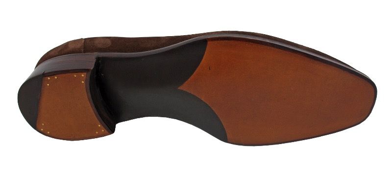 Gaziano Girling Corniche Loafers Mole Suede