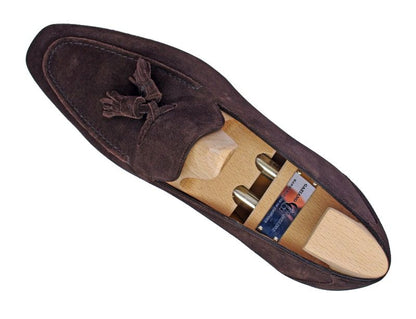 Gaziano Girling Corniche Loafers Mole Suede