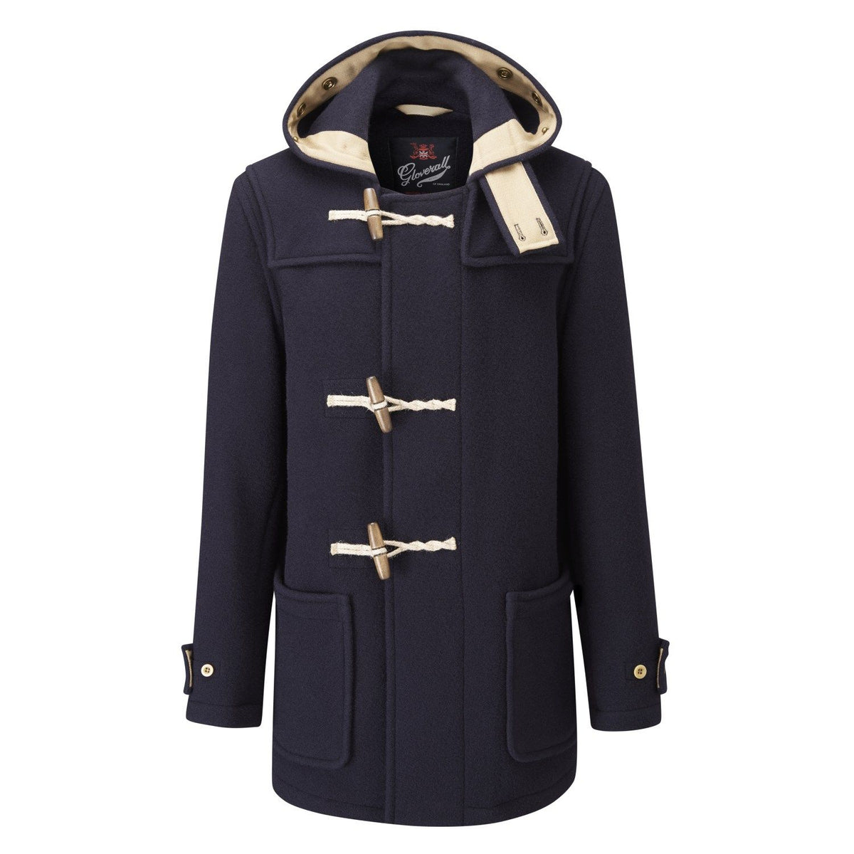 Gloverall Monty Mid Lenght Coat Navy