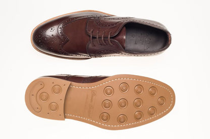 John White Goodwood Brogues Brown Calf