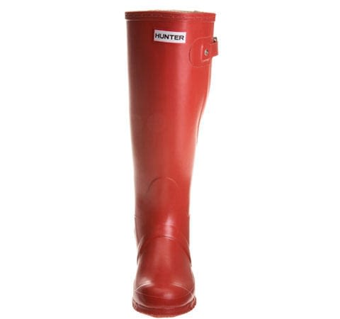 Hunter Original High Boot Welly Red