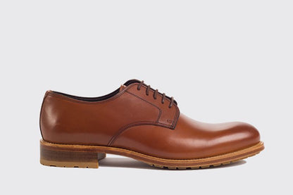 John White Blenheim Derby Shoes Tan
