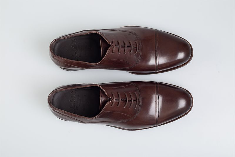 John White Kingsway Oxford Shoe Brown