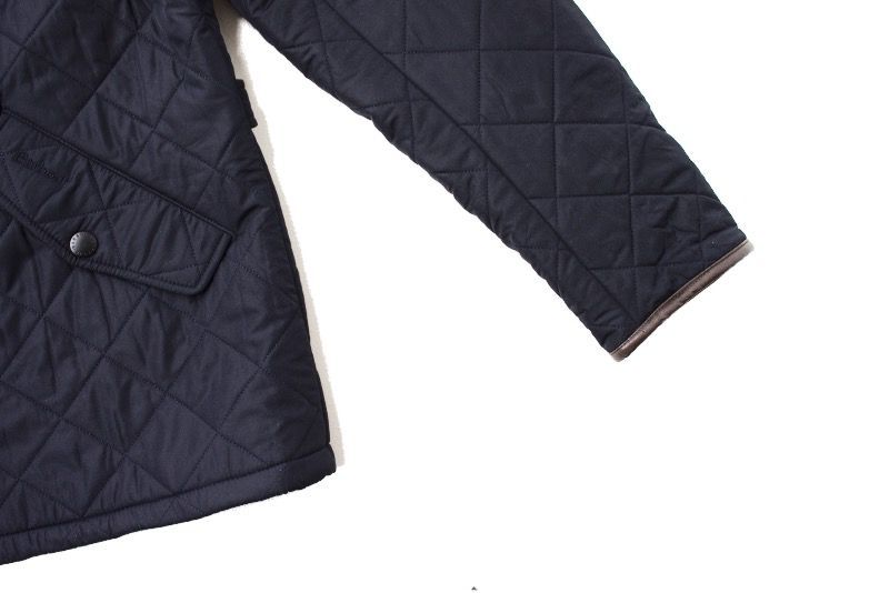 Barbour Powell Quilted Jacket Navy