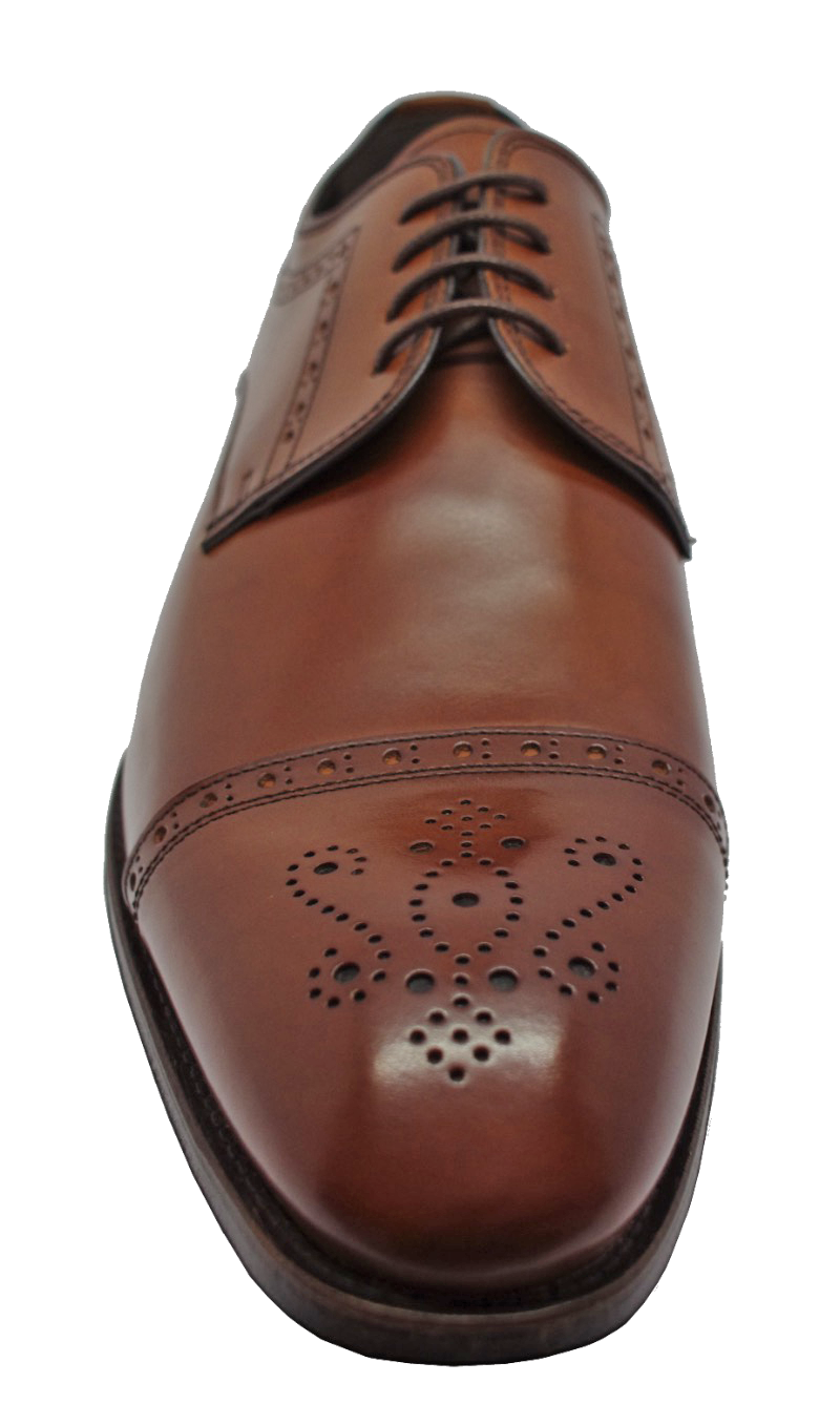 John White Charter Semi Brogue Tan