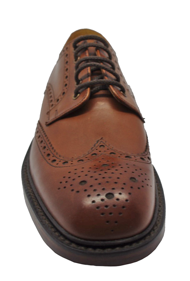 Loake Chester Brogue Shoe Mahogany