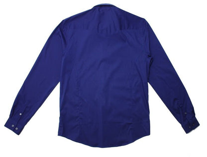 Luke Butchers Pencil Slim Shirt Midnight