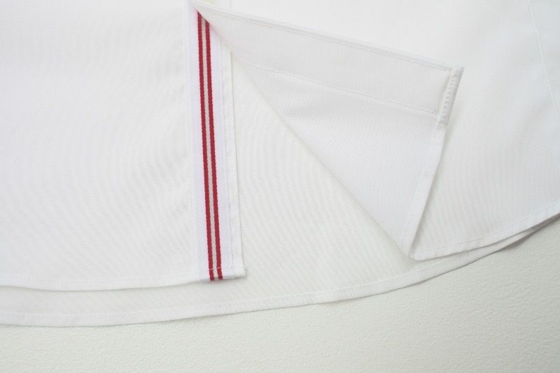Luke Butchers Pencil Slim Shirt White