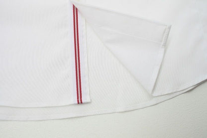 Luke Butchers Pencil Slim Shirt White