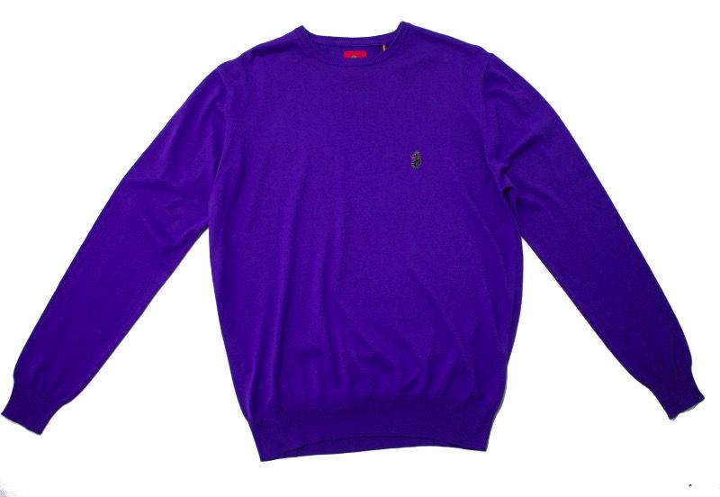 Luke Gerards Crew Neck Jumper Purple