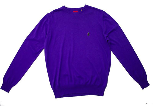 Luke Gerards Crew Neck Jumper Purple