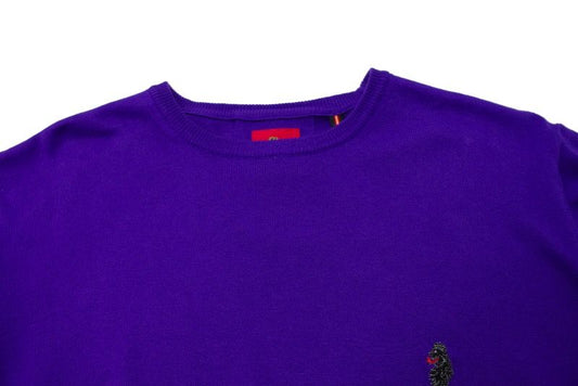 Luke Gerards Crew Neck Jumper Purple