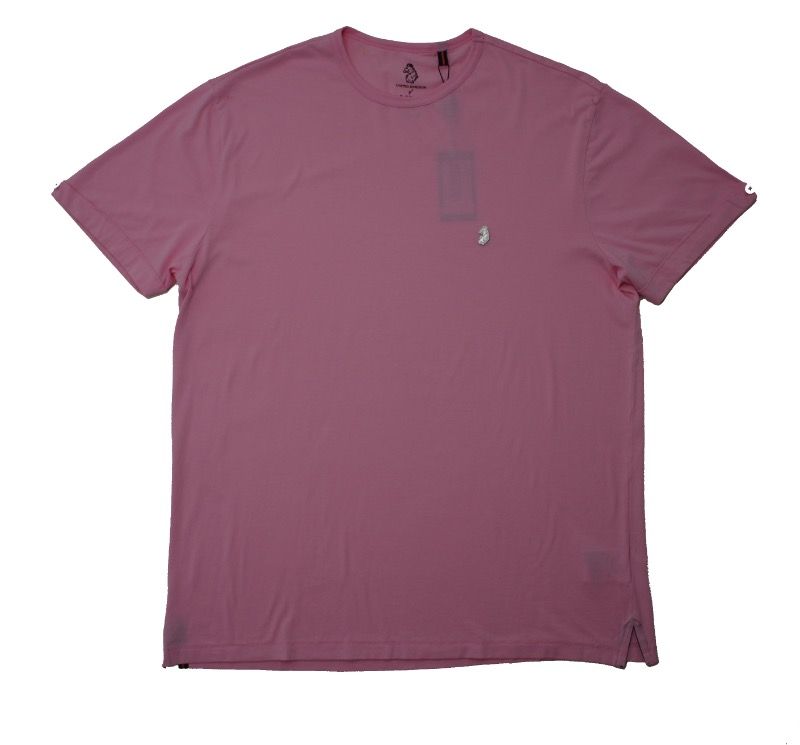 Luke Skinny Charmers Slim Fit T Shirt Pink