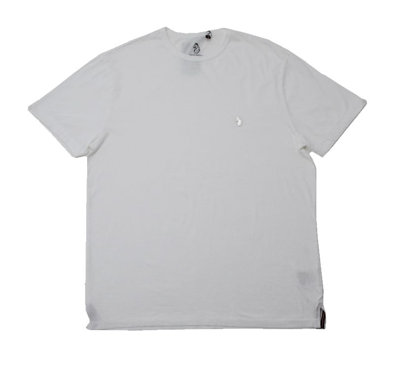 Luke Skinny Charmers Slim Fit T Shirt White