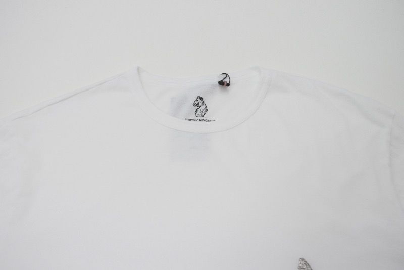 Luke Skinny Charmers Slim Fit T Shirt White