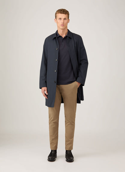 Sunspel Men's Riviera Polo Shirt in Navy