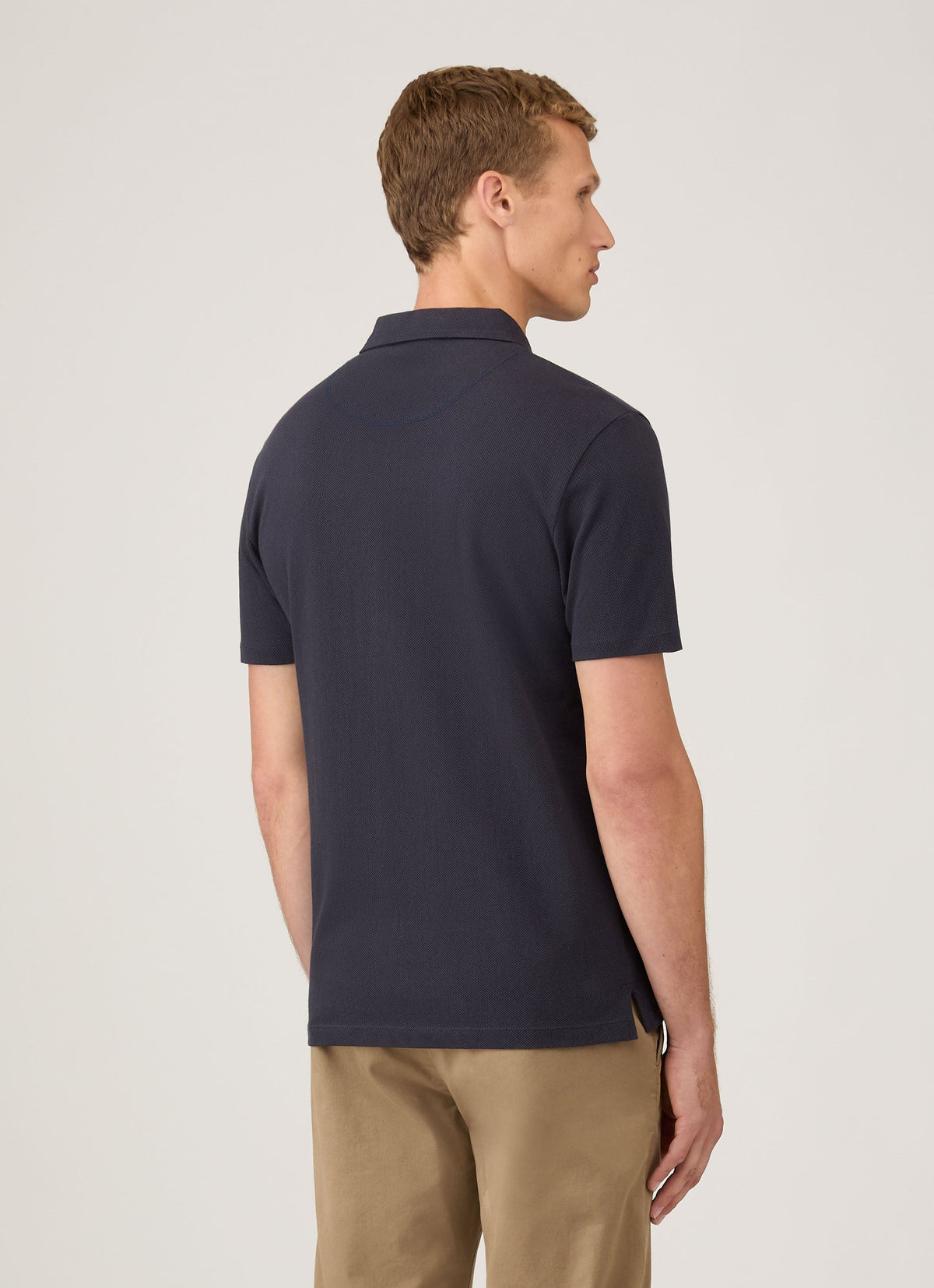 Sunspel Men's Riviera Polo Shirt in Navy