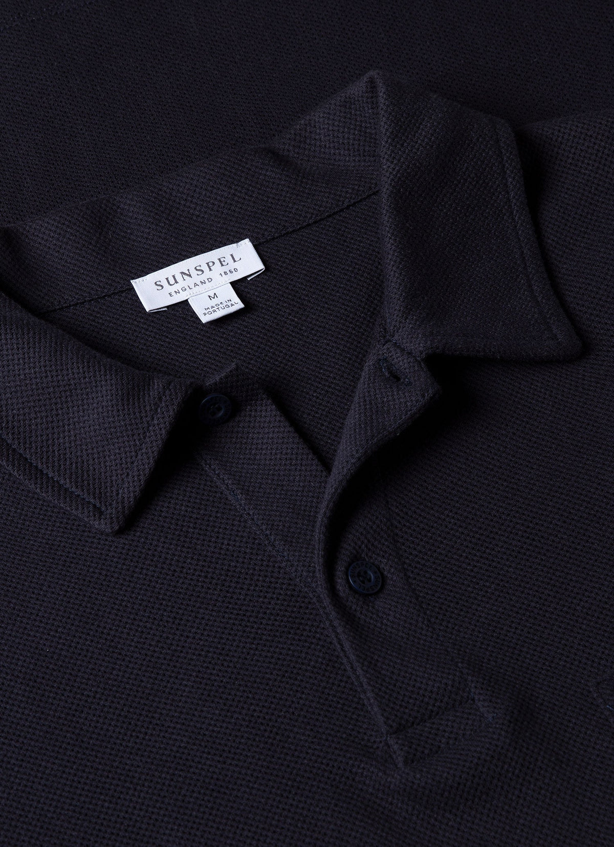 Sunspel Men's Riviera Polo Shirt in Navy