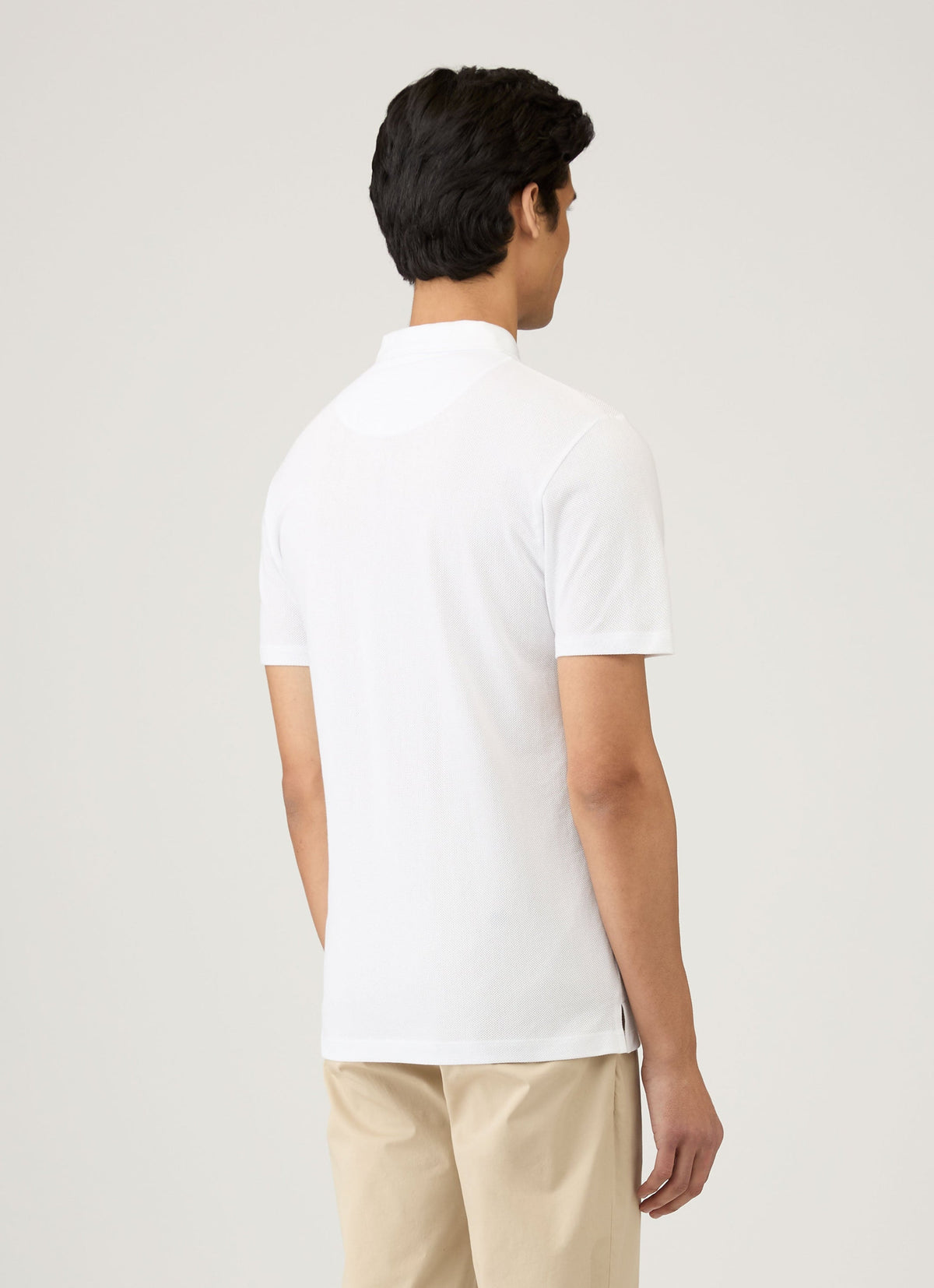 Sunspel Men's Riviera Polo Shirt in White