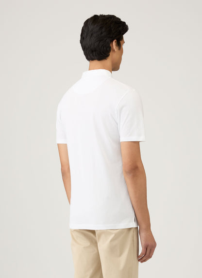 Sunspel Men's Riviera Polo Shirt in White