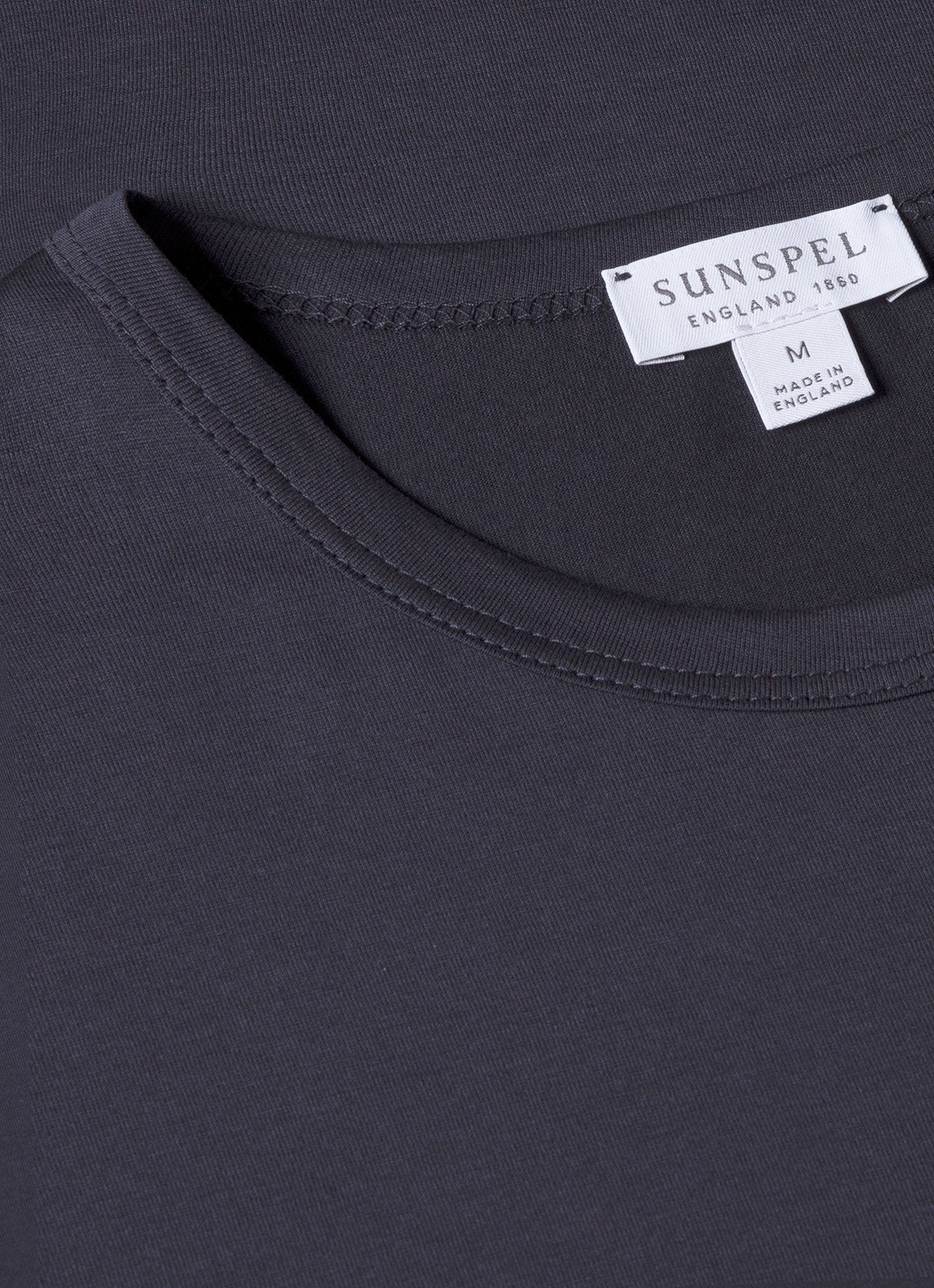 Sunspel Men's Classic Crew Neck T-Shirt in Navy