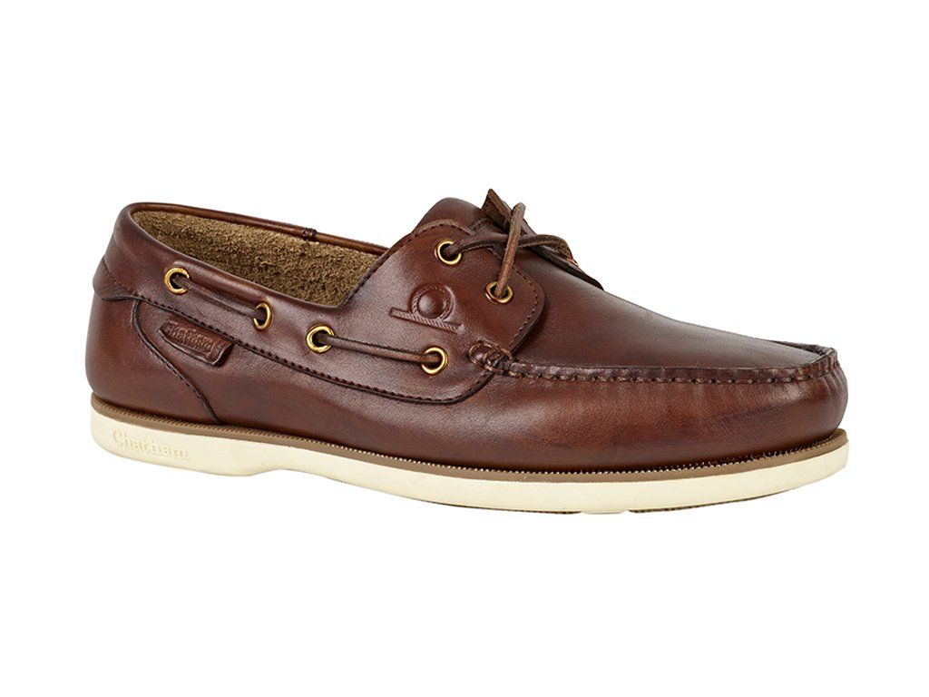 Chatham Newton Deck Shoes Coffee