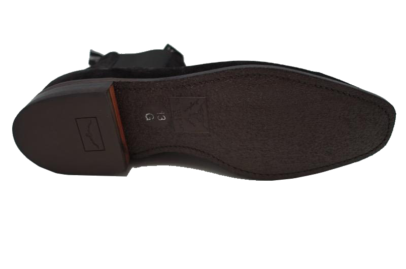R.M. Williams Comfort Craftsman Chelsea Black Suede