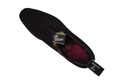 R.M. Williams Comfort Craftsman Chelsea Black Suede