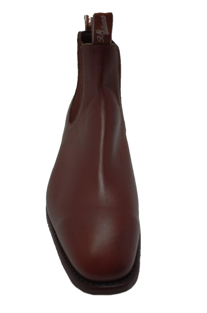 R.M. Williams Craftsman Comfort Yearling Chelsea Dark Tan