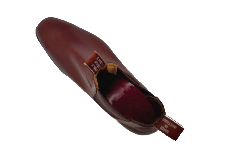 R.M. Williams Craftsman Comfort Yearling Chelsea Dark Tan