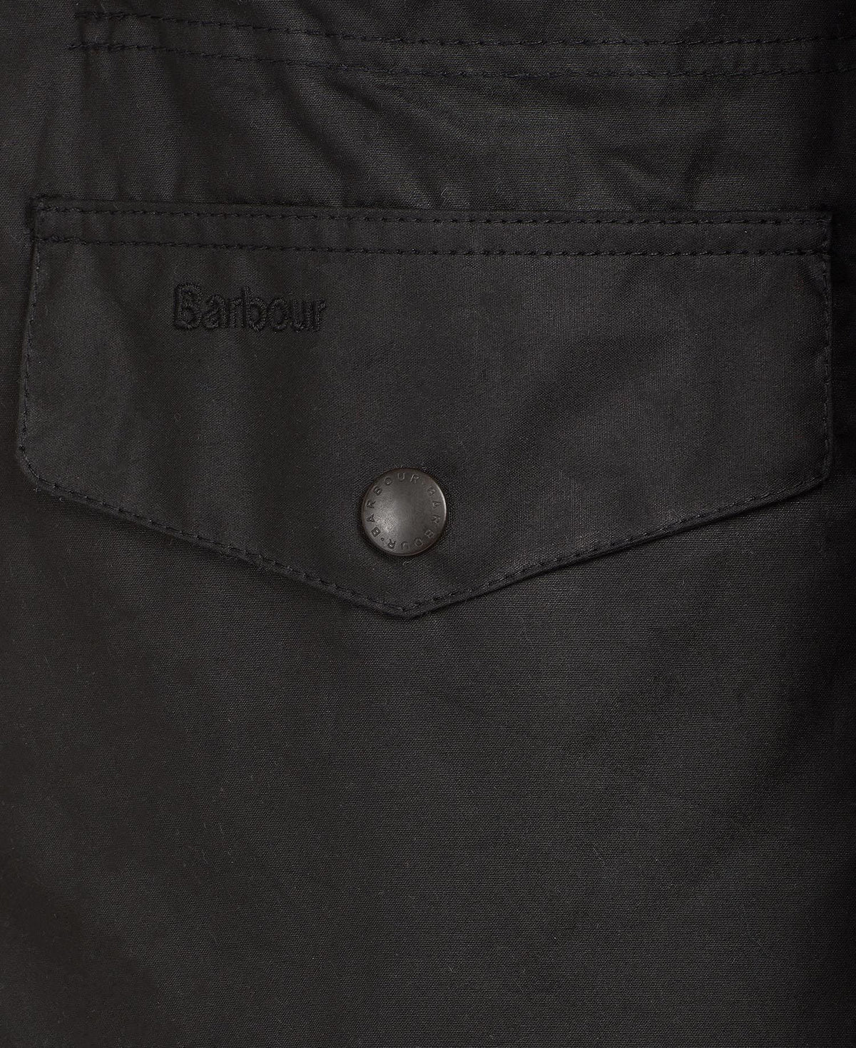 Barbour Sapper Waxed Jacket Black